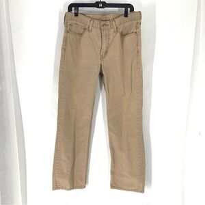 Levi’s 514 Men’s Sz 34/30 Tan Slim Straight Leg Jeans